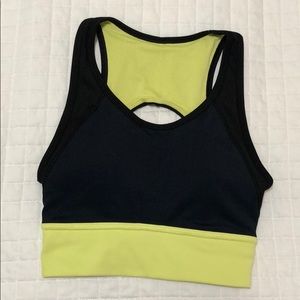 Colorblock Athleta Movement Bralette XXS